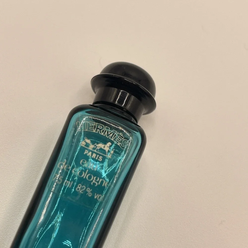 Hermes Eau De Cologne Miniature‎ 7.5ml 0.25 oz. Vintage Blue Bottle Only